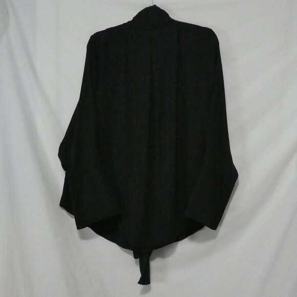 RACHEL - Rachel Roy | 2X | Elegant Black Blouse With Tie Detail - Picture 2 of 14